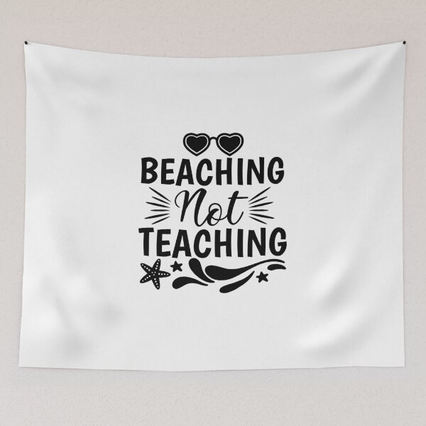 Item preview, Beaching Not Teaching , Summer Shirt, Beach Shirt, Gift for teacher,Teacher Shirt ,Summer Teacher vacation tee designed and sold by Live  Today.