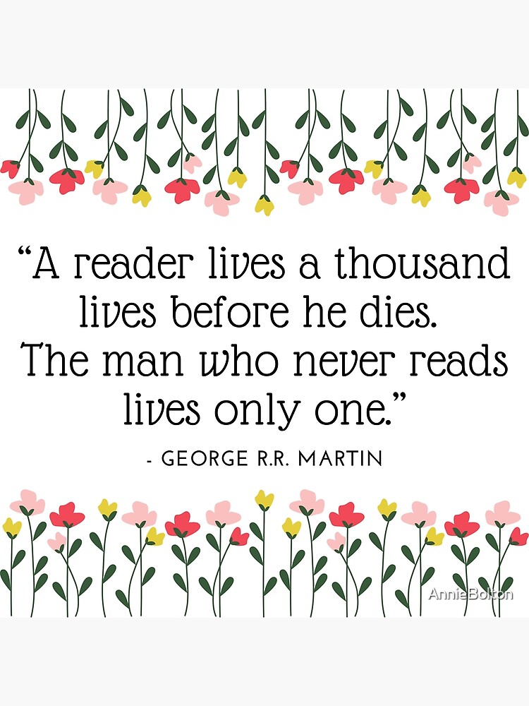 A READER LIVES A THOUSAND LIVES buy