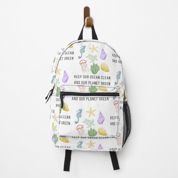 Item preview, Keep our ocean clean and our planet green designed and sold by Lineemme.