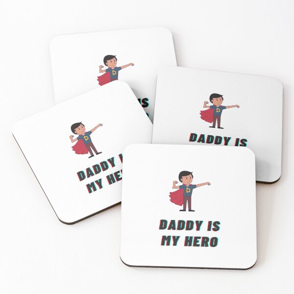 Item preview, Daddy is my hero designed and sold by KPK-Design.