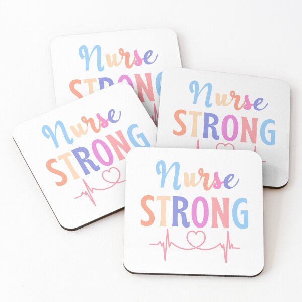 Item preview, Nurse strong - nurse gift/present (color) designed and sold by PickaSticka.