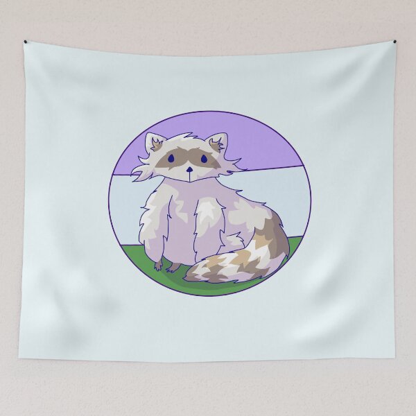 Item preview, Genderqueer Pride Racoon  designed and sold by ForTheFrogWar.