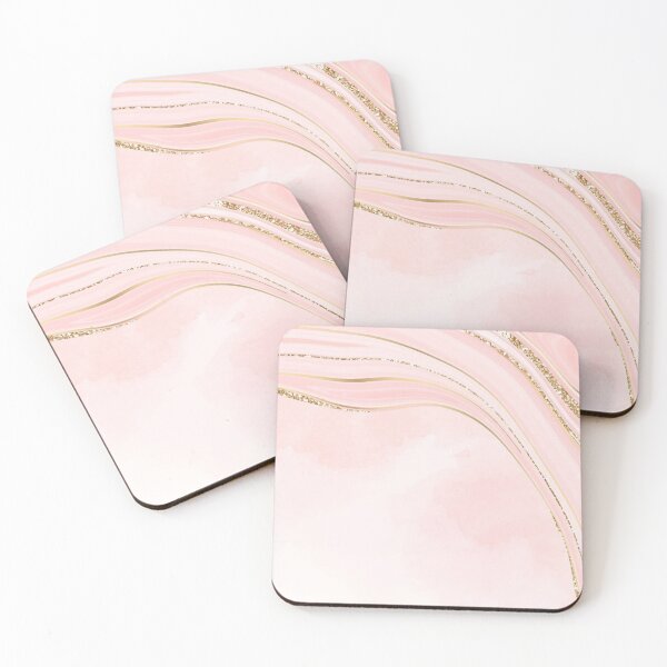 Item preview, Soft Pink and Gold Shimmer  designed and sold by aartidote.