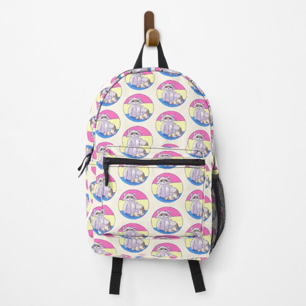 Item preview, Pansexual Pride Racoon  designed and sold by ForTheFrogWar.