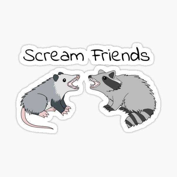 Item preview, Scream Friends designed and sold by BiscuitSnack.