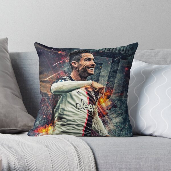 cristiano ronaldo drip jacket in italy Throw Pillow by Sebastolov