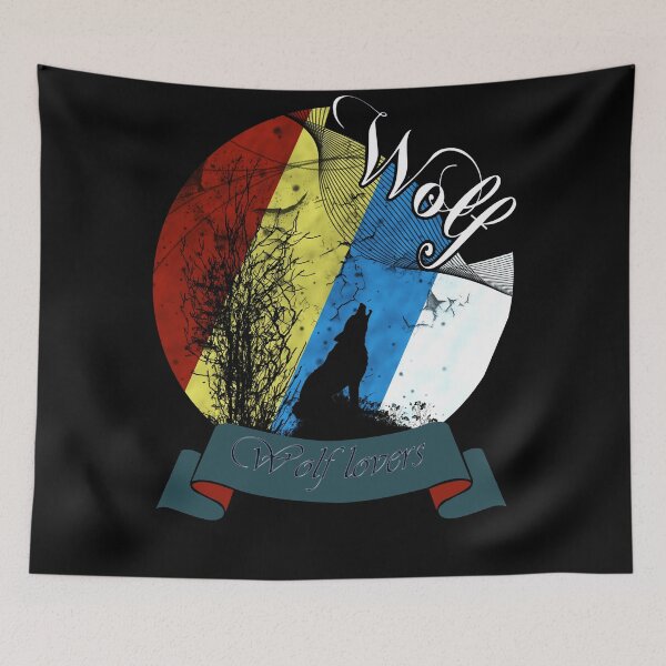 Item preview, Wolf Lovers & Wild Wolf designed and sold by FADYMAG.