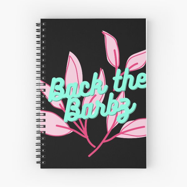 Item preview, Back the Barbz flower pink and blue designed and sold by tiredandbored.