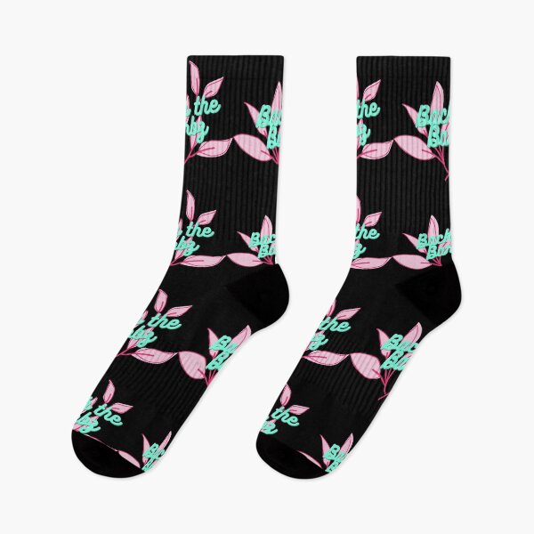 Item preview, Back the Barbz flower pink and blue designed and sold by tiredandbored.