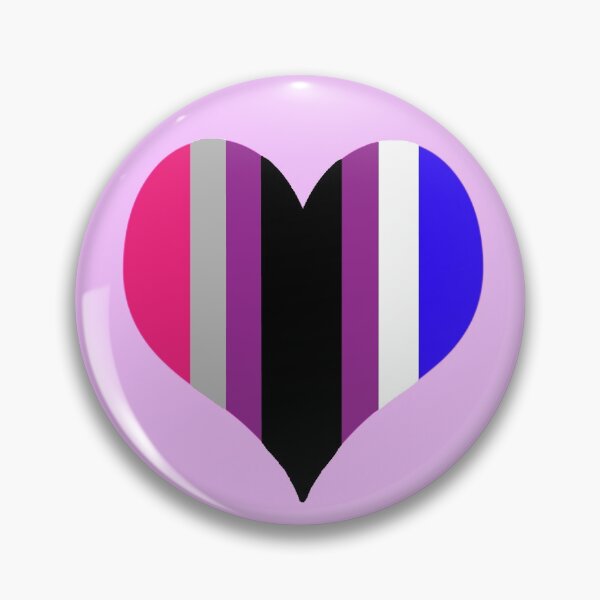 Item preview, Biromantic Heart designed and sold by Infuriating.