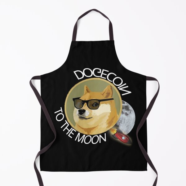 Item preview, Dogecoin To The Moon Stickers  designed and sold by Nedskr.