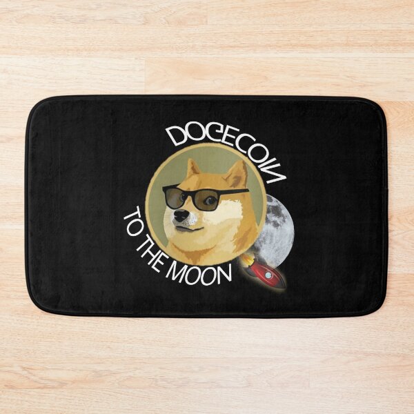 Item preview, Dogecoin To The Moon Stickers  designed and sold by Nedskr.