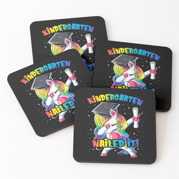 Item preview, Dabbing Kindergarten Unicorn Graduation Class 2021 Nailed It  designed and sold by guendolen.
