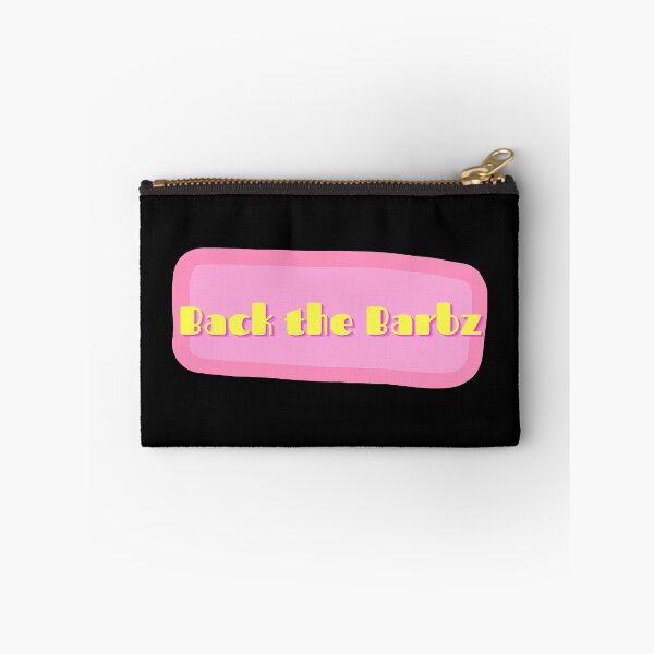 Item preview, Back the Barbz tab pink and yellow designed and sold by tiredandbored.