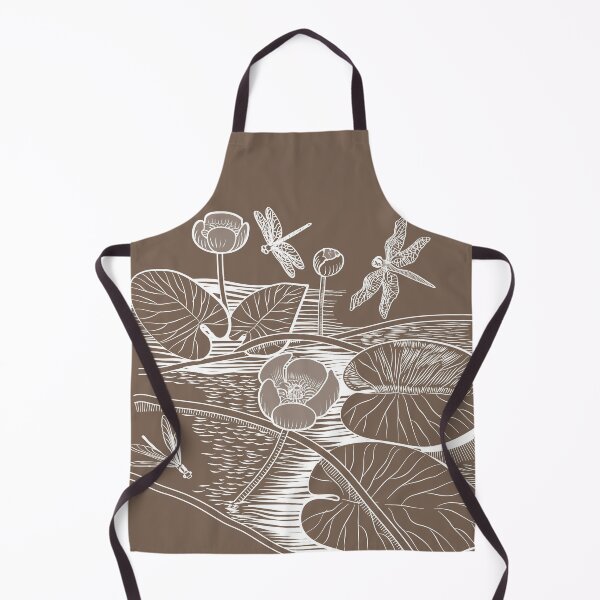 Item preview,  Water-lilies Vector graphic   designed and sold by SVETLANA ZOLOTAREVA.