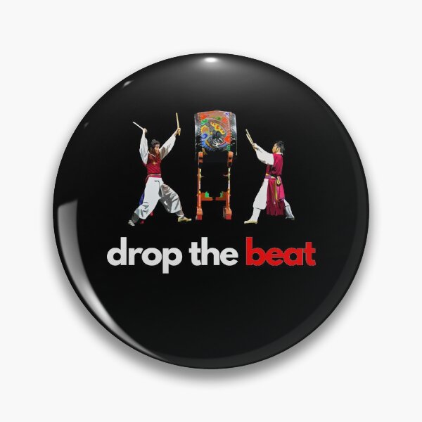 Item preview, Korean Drum Black - Drop the beat design (tshirt, hoodie, etc.) designed and sold by YHK Image Creator.