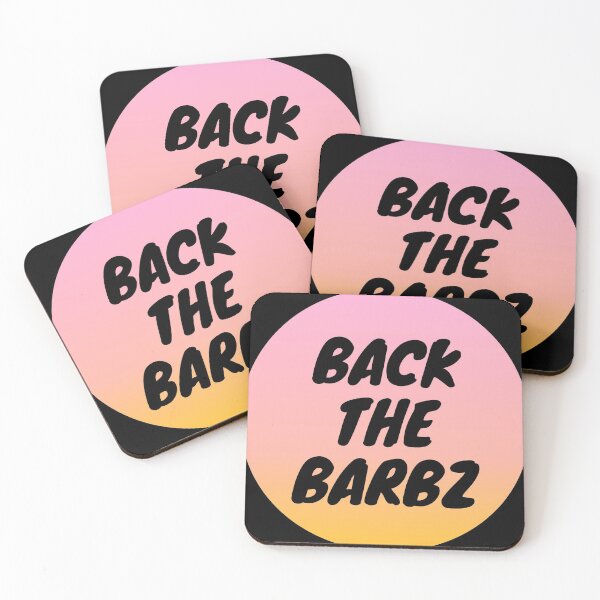 Item preview, Back the Barbz bubble pink  designed and sold by tiredandbored.