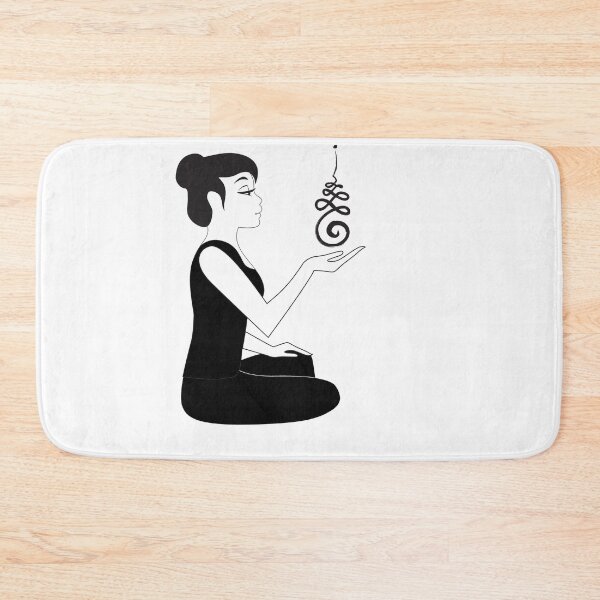 Item preview, meditative woman designed and sold by bc21design.