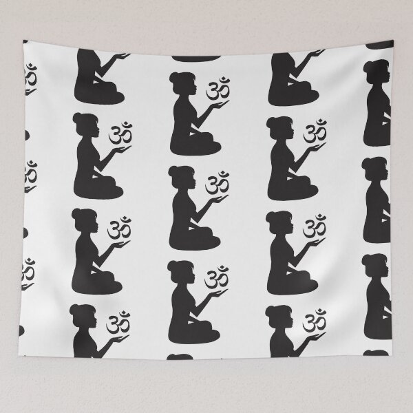 Item preview, meditative woman designed and sold by bc21design.