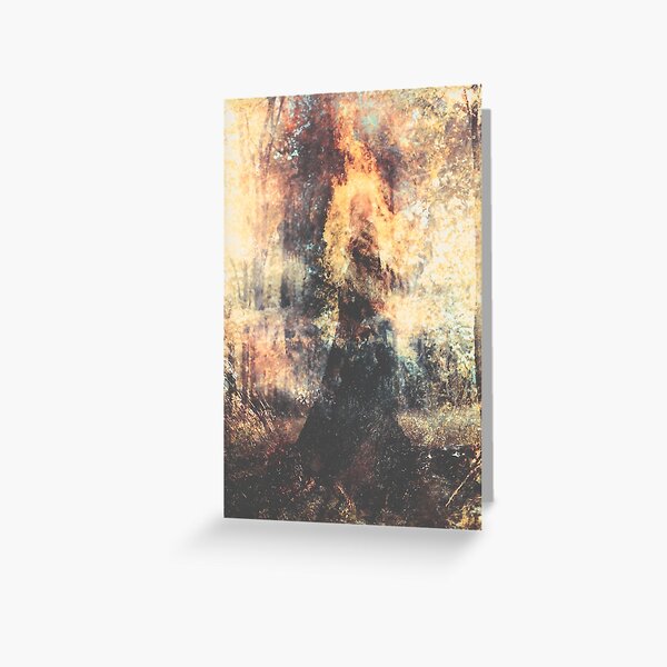 Dans Le Sillage Du Soleil Greeting Card