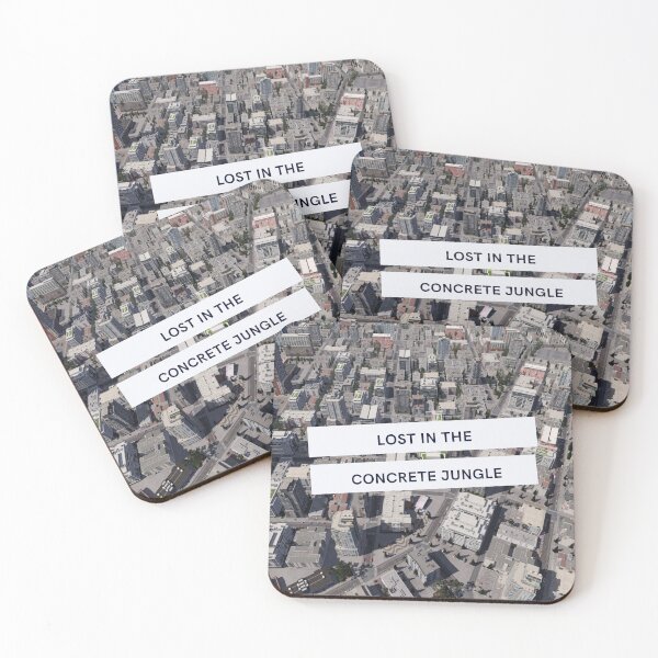 Item preview, Lost in the concrete jungle designed and sold by KashifMohiuddin.