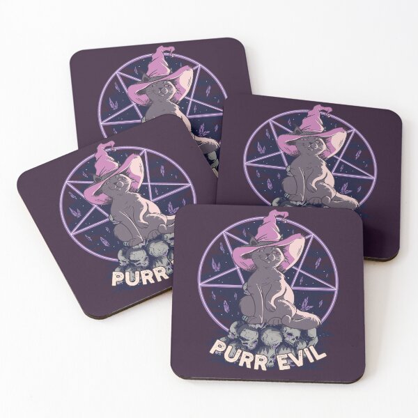 Item preview, Satanic Cat Purr Evil | Funny Demon Cat designed and sold by artado.