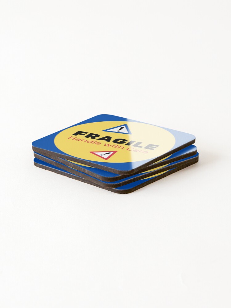 Thumbnail 4 of 5, Coasters (Set of 4), Handle With Care designed and sold by Rritu.