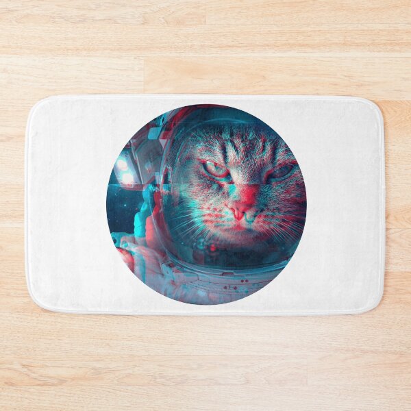 Item preview, Glitching Astronaut Cat | Smart Successful Stoner | We Are The Universe designed and sold by AlfaEcho.