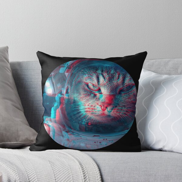 Item preview, Glitching Astronaut Cat  | Smart Successful Stoner | We Are The Universe designed and sold by AlfaEcho.