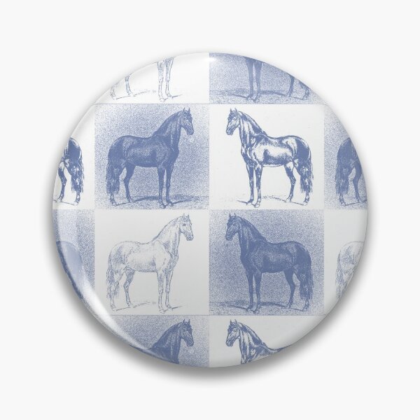 Item preview, Have Appetite for Life, Monsieur de Guille Horse, Philip Christian Haag, Blue White designed and sold by SpiritGifts.