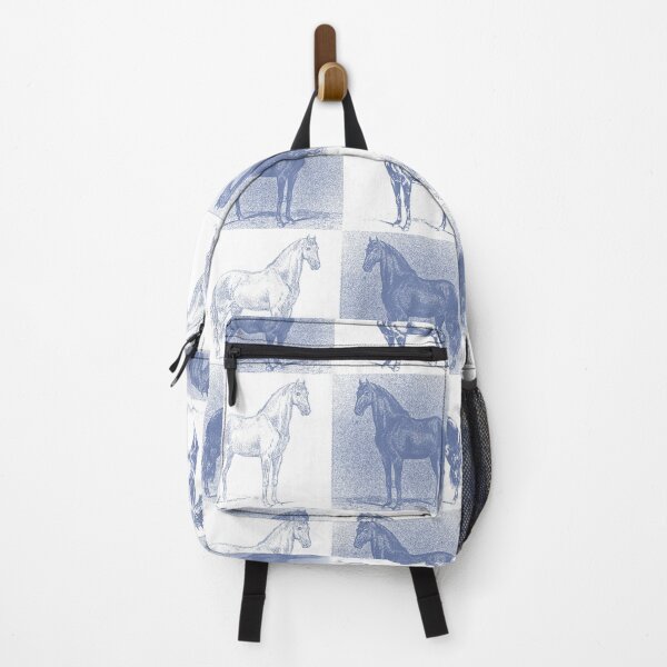 Item preview, Have Appetite for Life, Monsieur de Guille Horse, Philip Christian Haag, Blue White designed and sold by SpiritGifts.