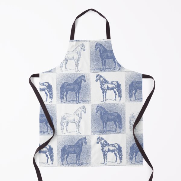 Item preview, Have Appetite for Life, Monsieur de Guille Horse, Philip Christian Haag, Blue White designed and sold by SpiritGifts.