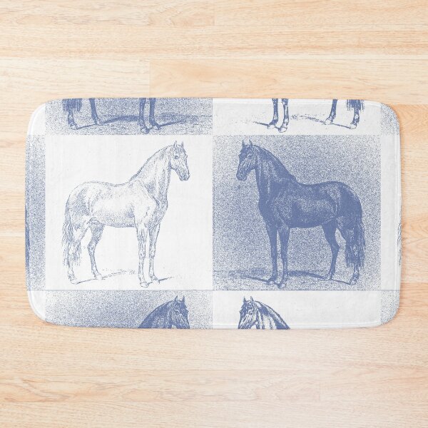 Item preview, Have Appetite for Life, Monsieur de Guille Horse, Philip Christian Haag, Blue White designed and sold by SpiritGifts.
