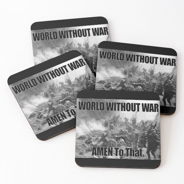 Item preview, World Without War designed and sold by EyeMagined.