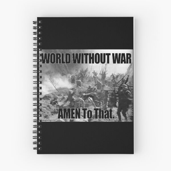 Item preview, World Without War designed and sold by EyeMagined.