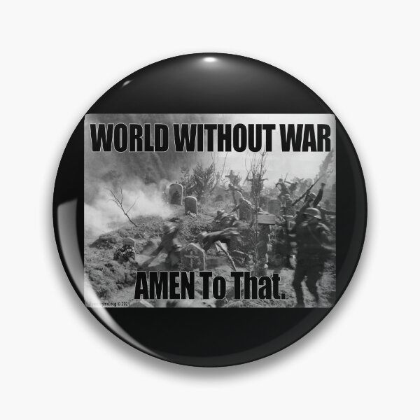 Item preview, World Without War designed and sold by EyeMagined.