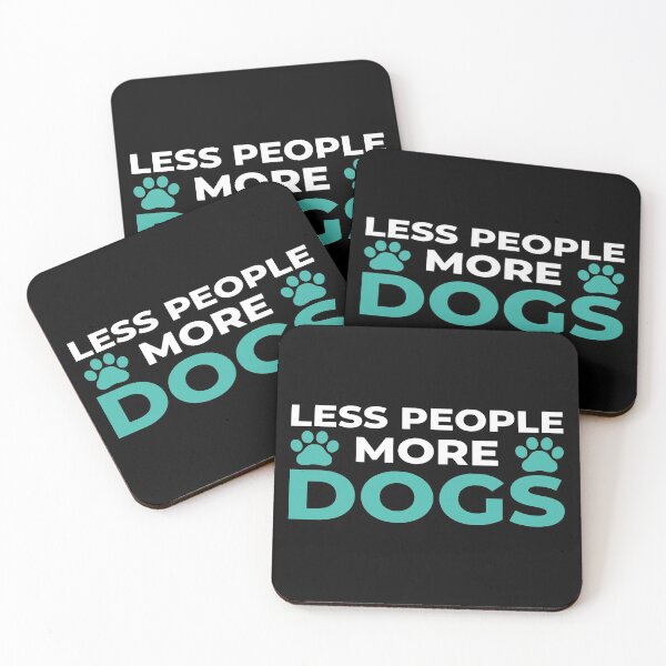 Item preview, Less People More Dogs designed and sold by araeesha0315.