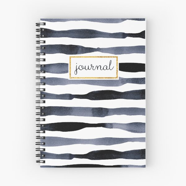 Item preview, Payne's Grey Watercolour Stripes designed and sold by RebeccaFlaherty.