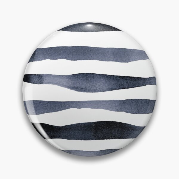Item preview, Payne's Grey Watercolour Stripes designed and sold by RebeccaFlaherty.