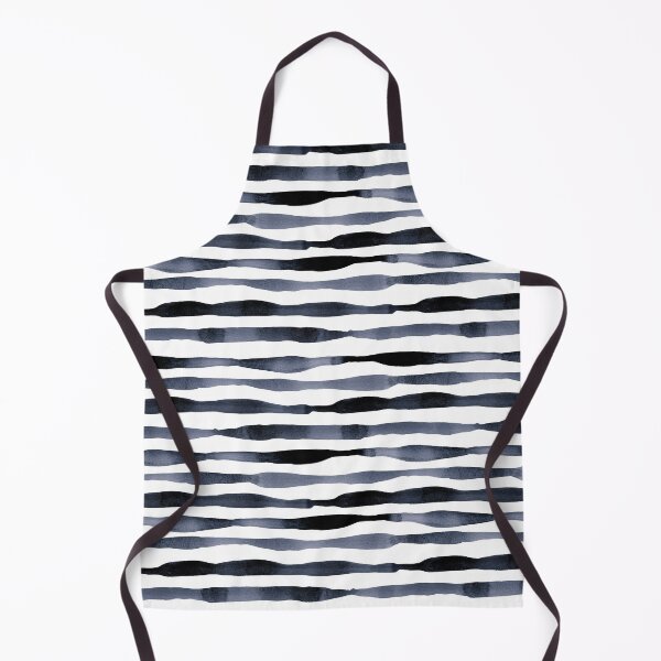 Item preview, Payne's Grey Watercolour Stripes designed and sold by RebeccaFlaherty.