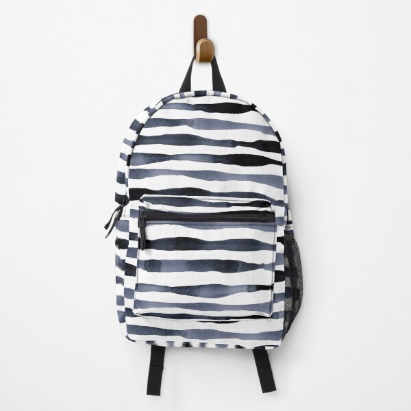 Item preview, Payne's Grey Watercolour Stripes designed and sold by RebeccaFlaherty.