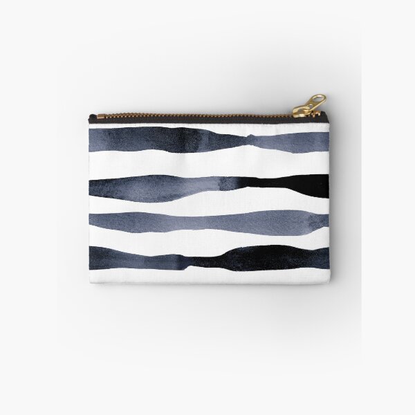 Item preview, Payne's Grey Watercolour Stripes designed and sold by RebeccaFlaherty.