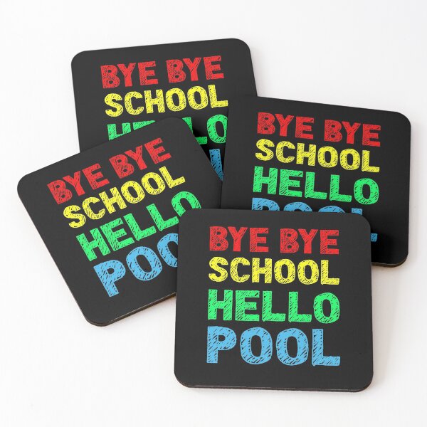 Item preview, Bye Bye School Hello Pool Summer designed and sold by RobomShop.