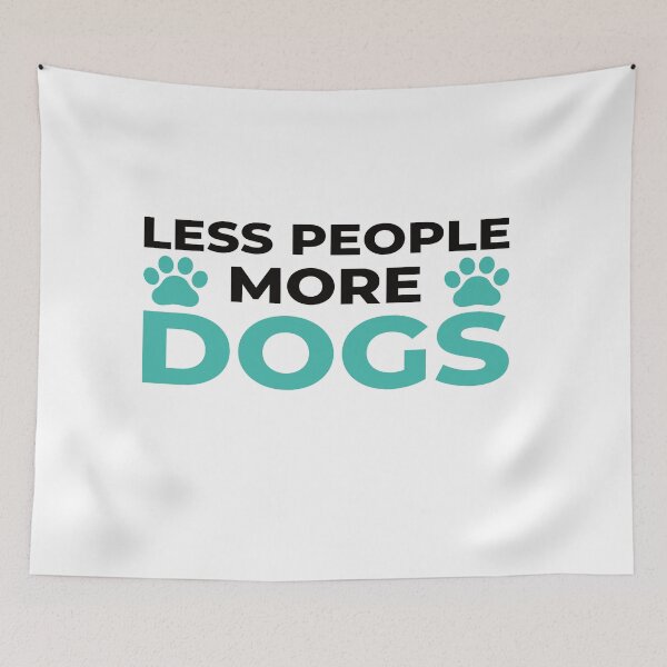 Item preview,  Less People More Dogs designed and sold by araeesha0315.