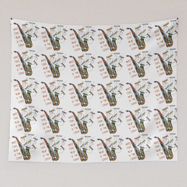 Item preview, Bury your head in the sound-saxophone lover designed and sold by Red-ElYoubi.