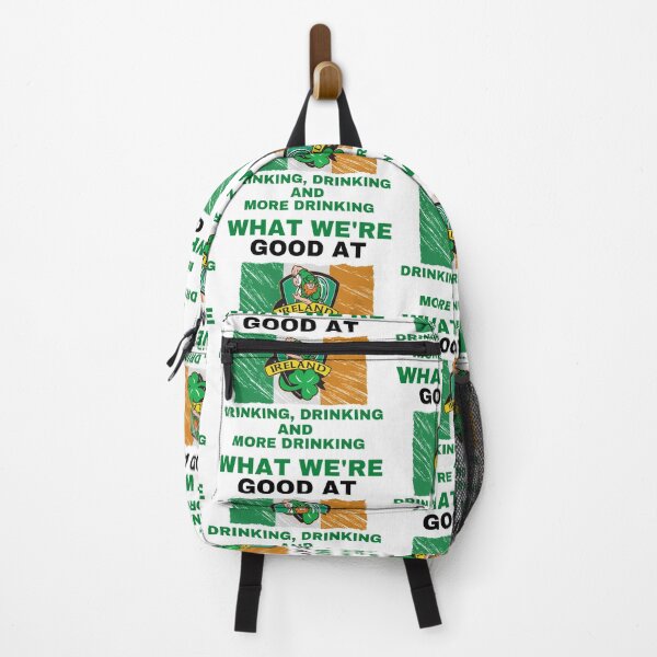 Item preview, WHAT WE'RE GOOD AT, DRINKING MEME, ST. PATRICKS DAY, LUCKY, designed and sold by R B Chrystal.