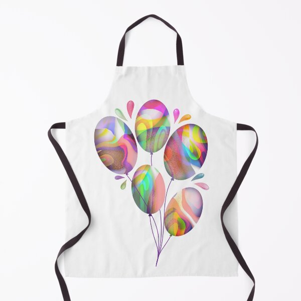 Item preview, 5 Colored balloons illustration designed and sold by Zela.