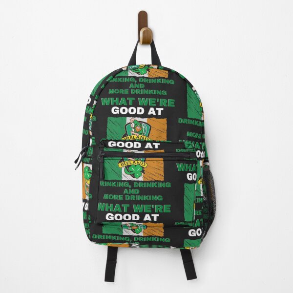Item preview, WHAT WE'RE GOOD AT, DRINKING MEME, ST. PATRICKS DAY, LUCKY, designed and sold by R B Chrystal.