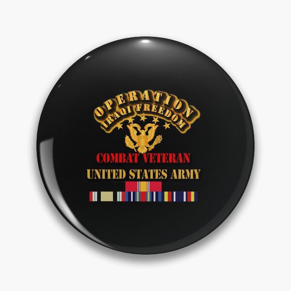 Item preview, IRAQI FREEDOM Veteran - Combat Veteran  designed and sold by Bettino1998.