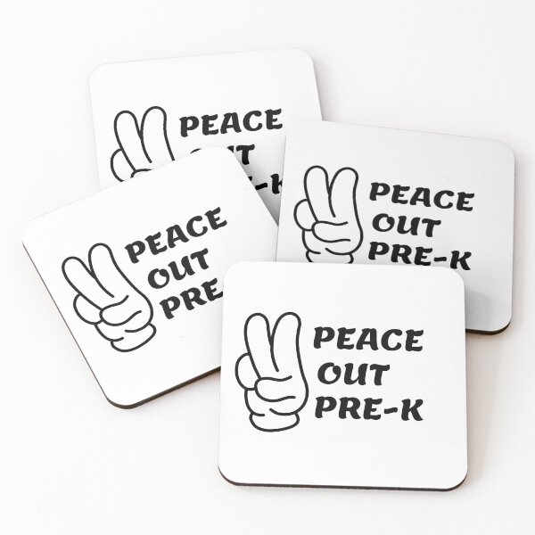 Item preview, peace out pre-k shirt designed and sold by 7ShirtShop.